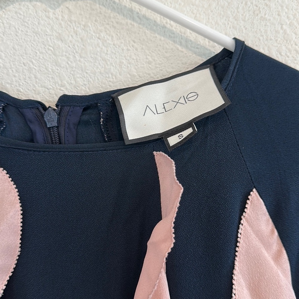 Alexis Color Block Ruffled Romper - Picture 6 of 10